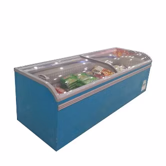 Cooler Insel-Gefrierschrank im Design